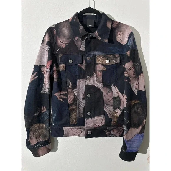 Dior | Jackets & Coats | Fw7 Dan Witz Mosh Pit Denim Jacket Dior 